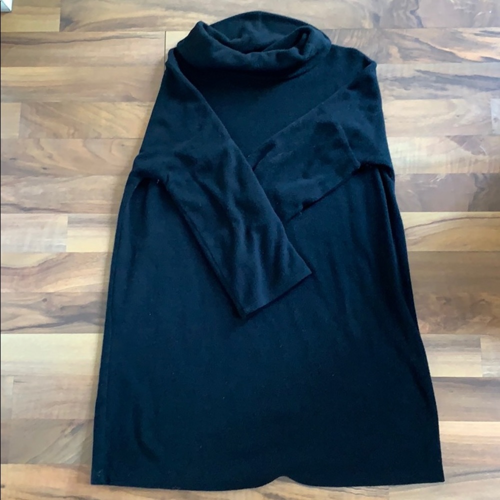 Black fleece Isabel Maternity top